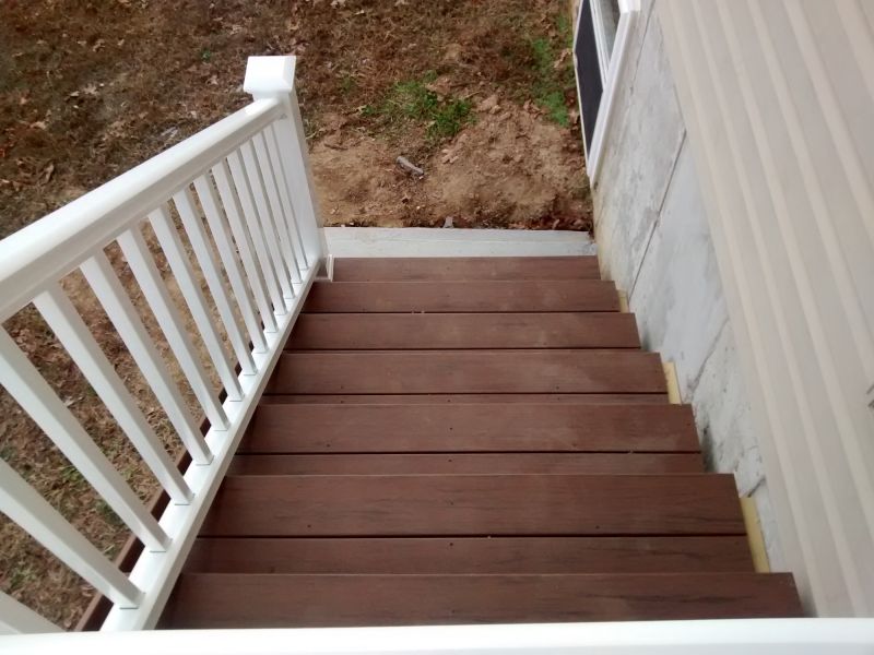 Backyard Step Repair
