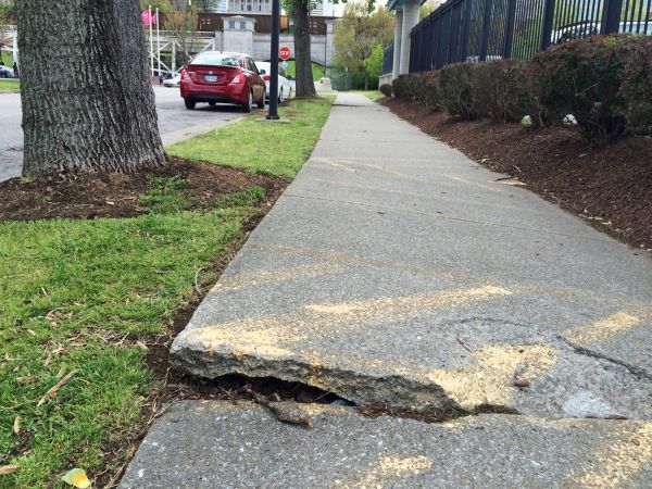 Cement Sidewalk Repair in Blue Springs