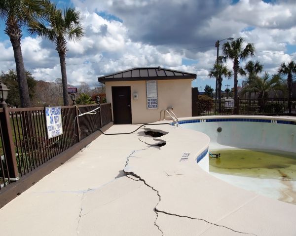 Cracked Patio Repair in Blue Springs